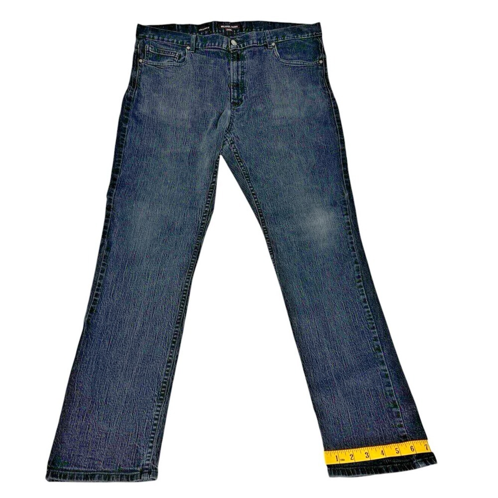 Michael Kors Men's‎ Grant Classic Fit Jeans - Black, Size 36x32 - Picture 10 of 15